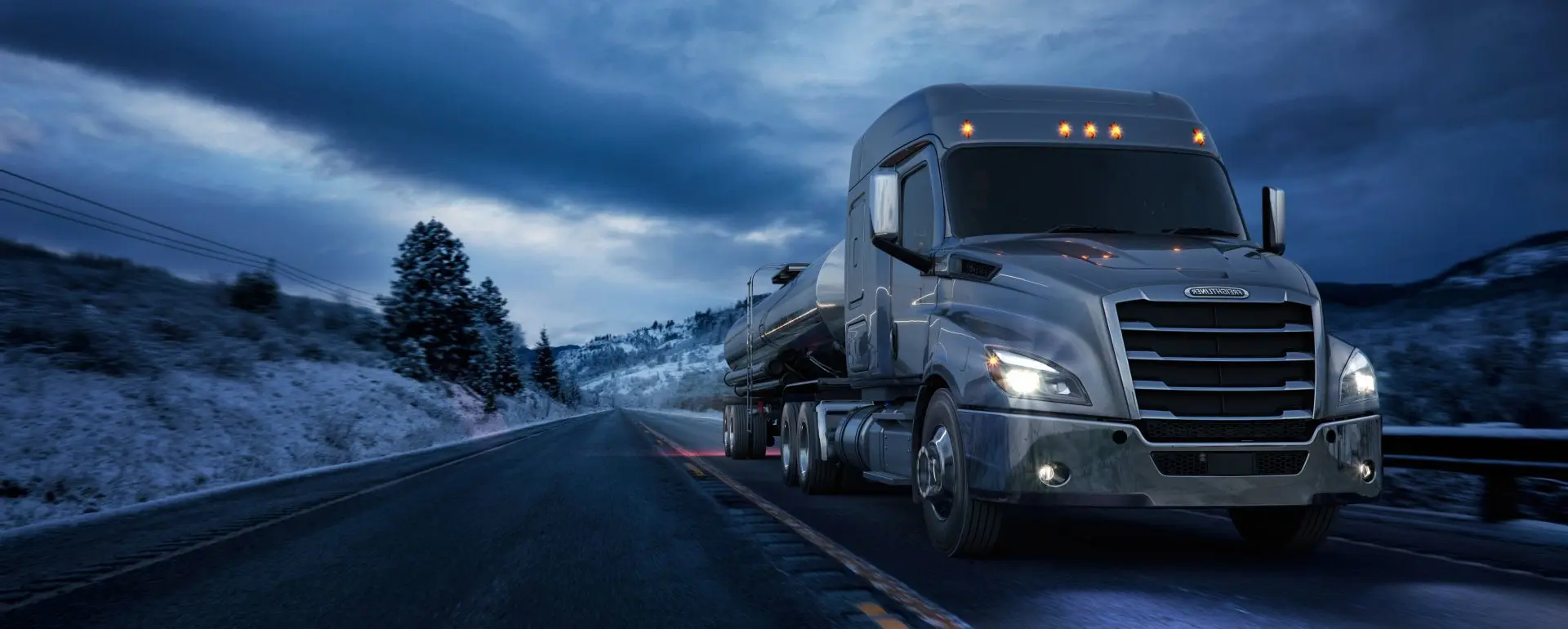 Trucking background